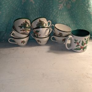 Vintage Christmas cups
